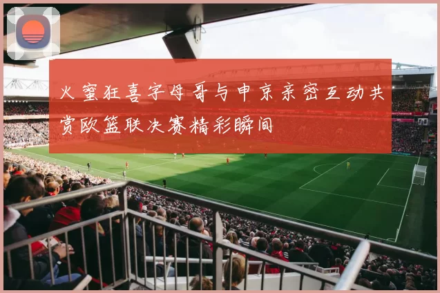 火蜜狂喜字母哥与申京亲密互动共赏欧篮联决赛精彩瞬间